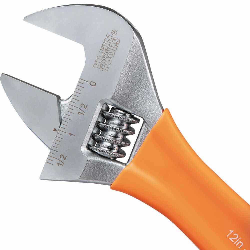 Klein D5074 Extra-Capacity Adjustable Wrenches, 4-Piece - 7