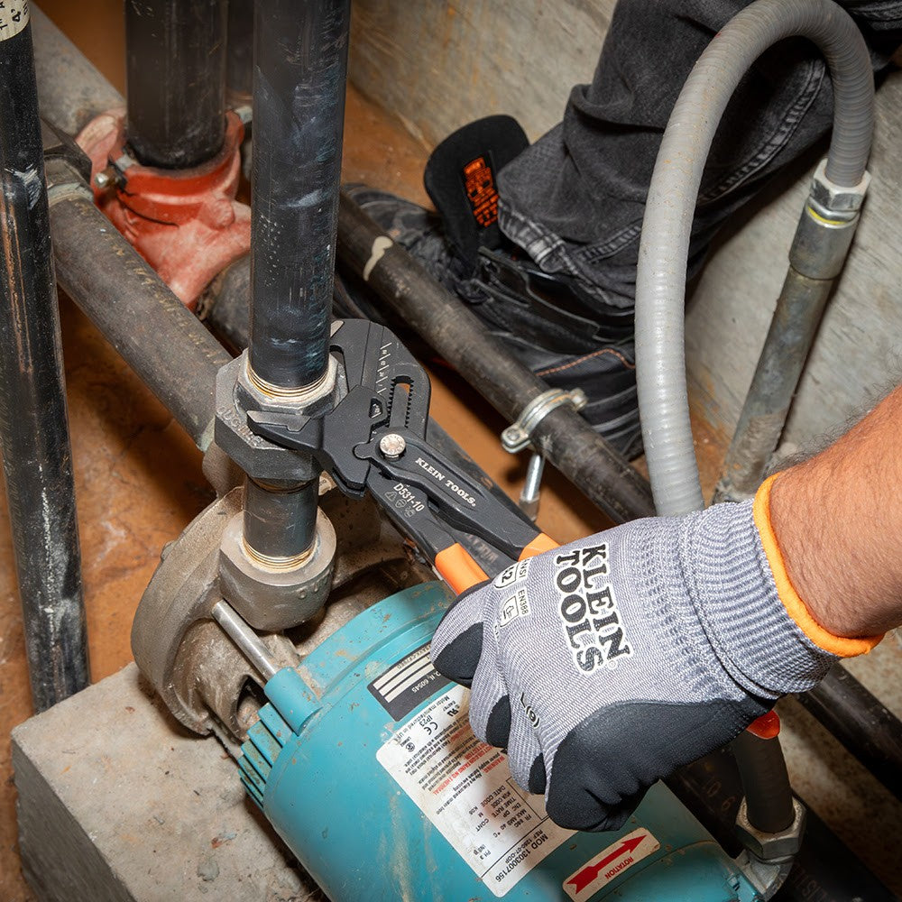 Klein D53110 Compact Plier Wrench, 10" - 6