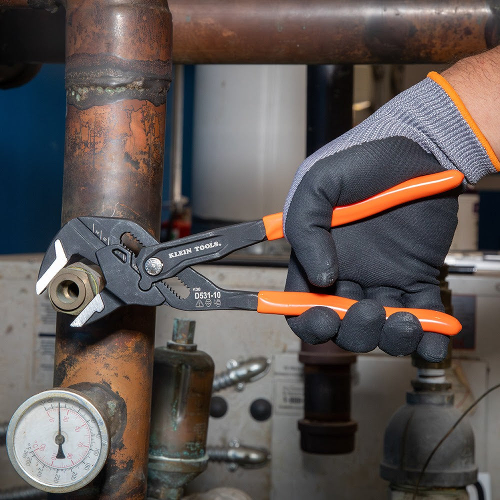 Klein D53110 Compact Plier Wrench, 10" - 8