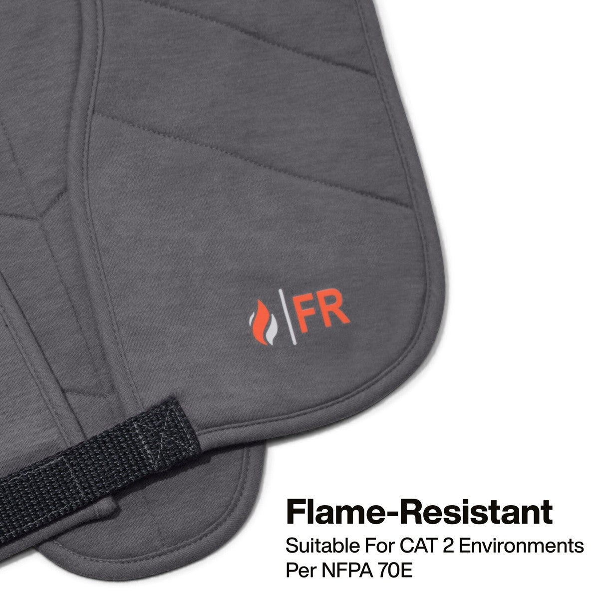 Klein Tools FRCLVST2 16" x 9" x 0.5" Flame-Resistant Cooling Vest, Gray - 2