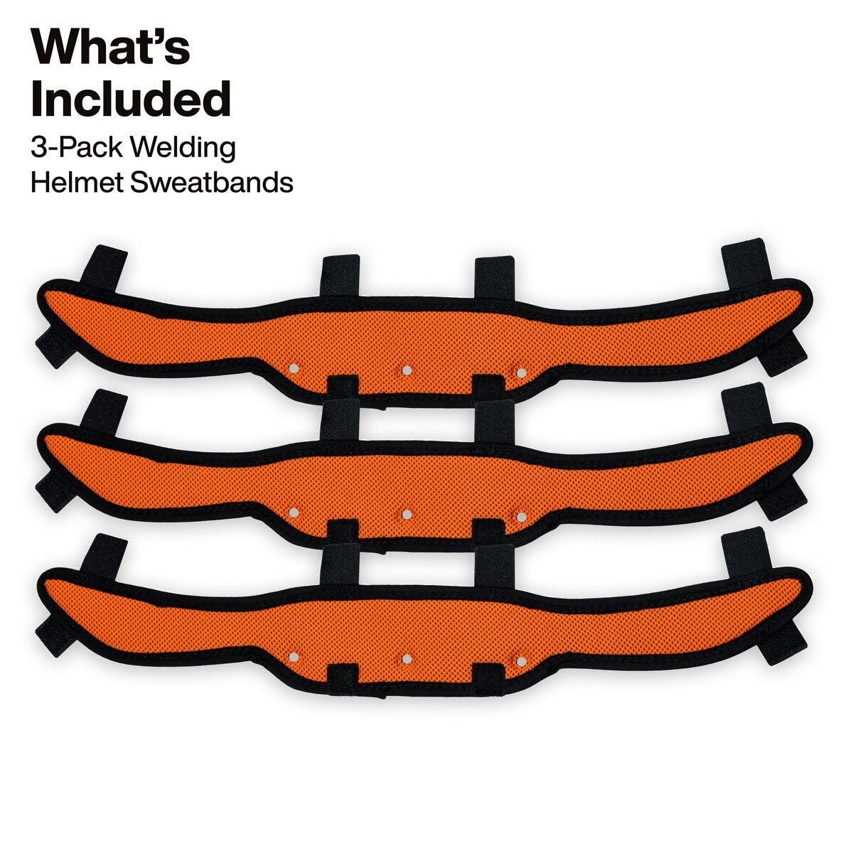 Klein Tools KWHSWTBND Phoenix Series Welding Helmet Sweatband Replacement 19.3" (3 Pack) - 3