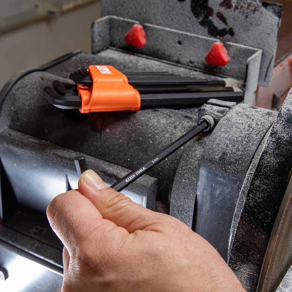 Klein LS10M Long Hex Key Set, Metric, 10-Piece - 2