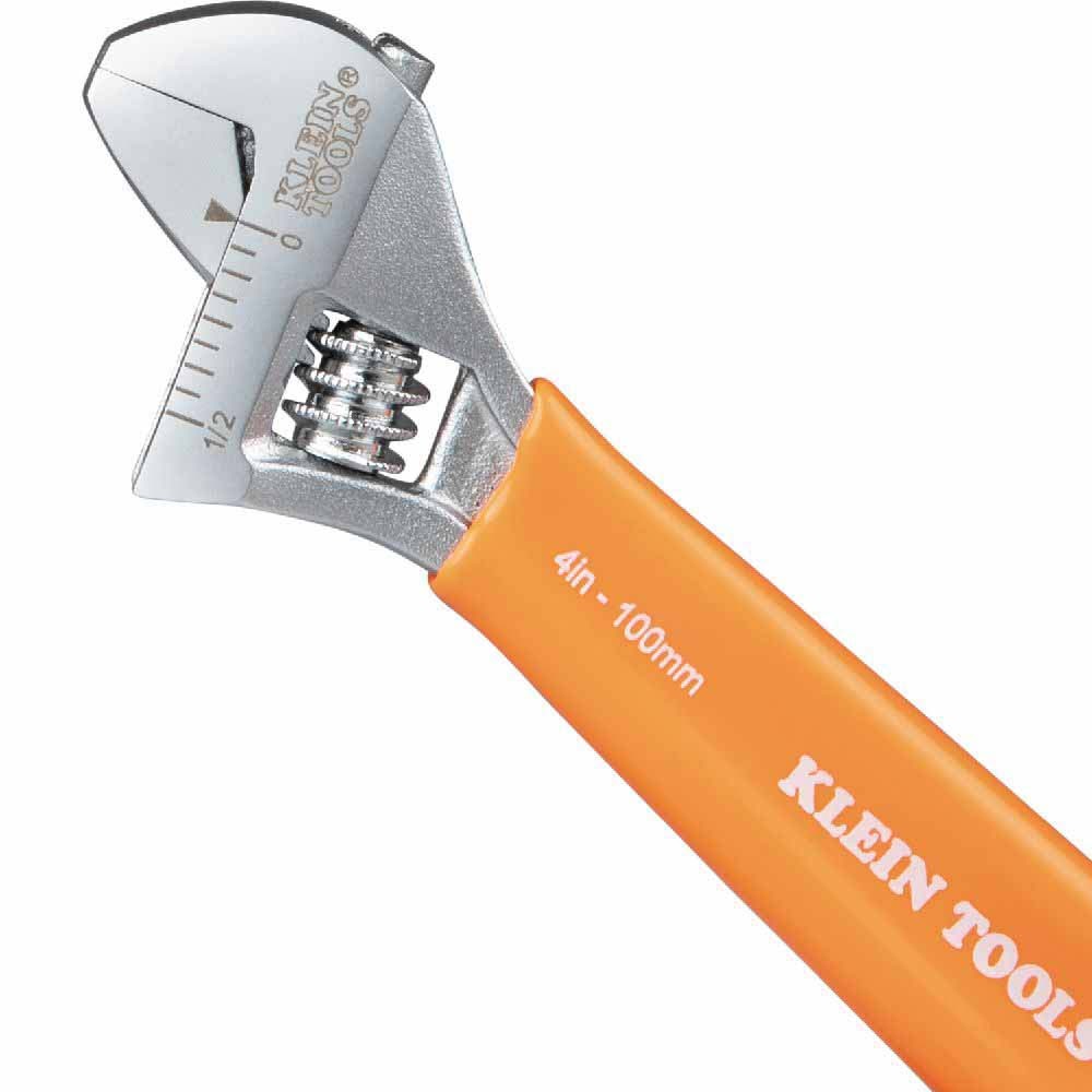 Klein O5064 Extra-Capacity Adjustable Wrench, 4" - 7