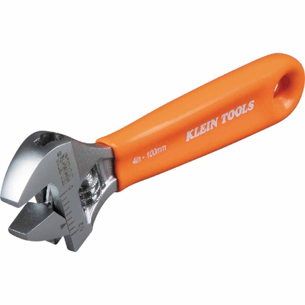 Klein O5064 Extra-Capacity Adjustable Wrench, 4" - 8