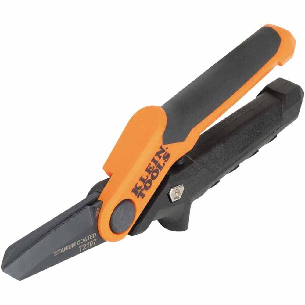 Klein T2107 Compact Titanium-Coated Utility Shears, 7-Inch - 5