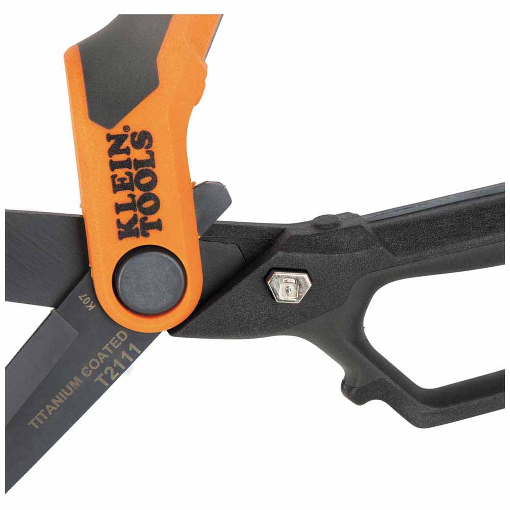 Klein T2111 Titanium-Coated High-Leverage Professional Shears, 10-Inch - 2