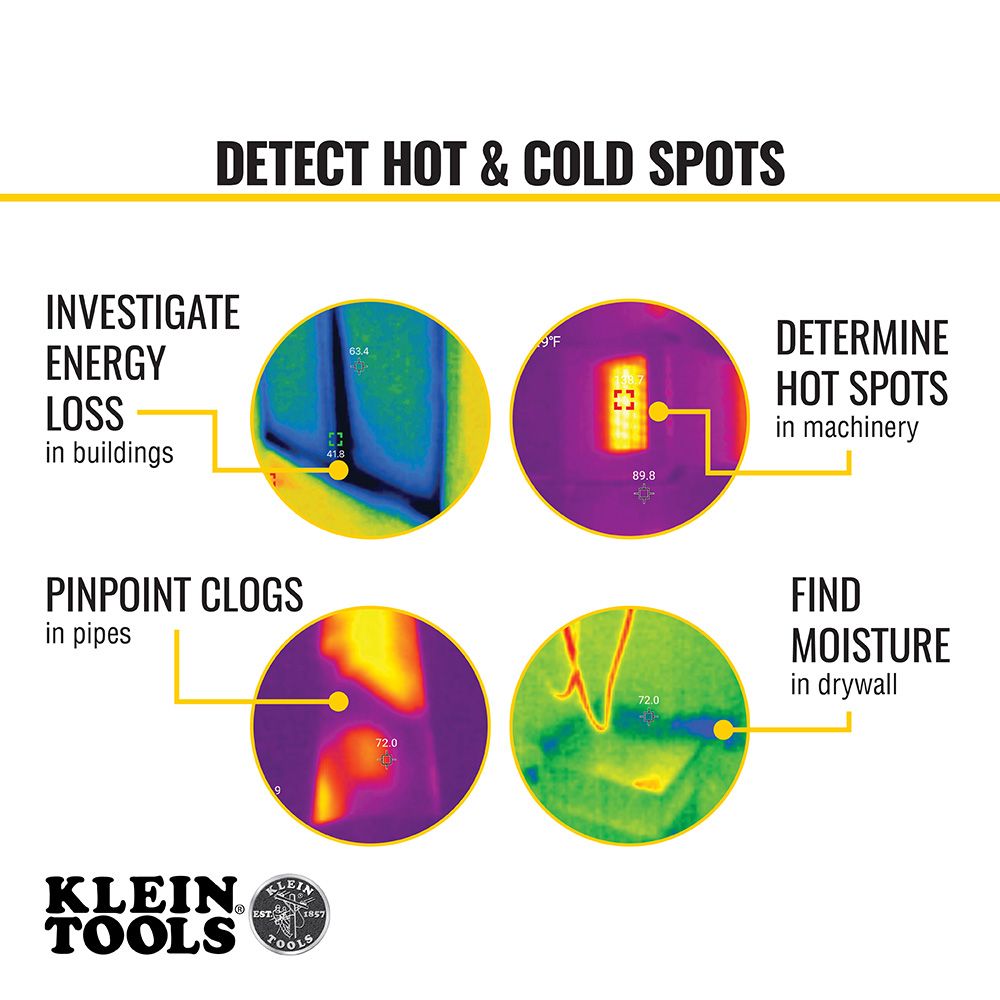 Klein TI220 Thermal Imager for Android Devices - 9