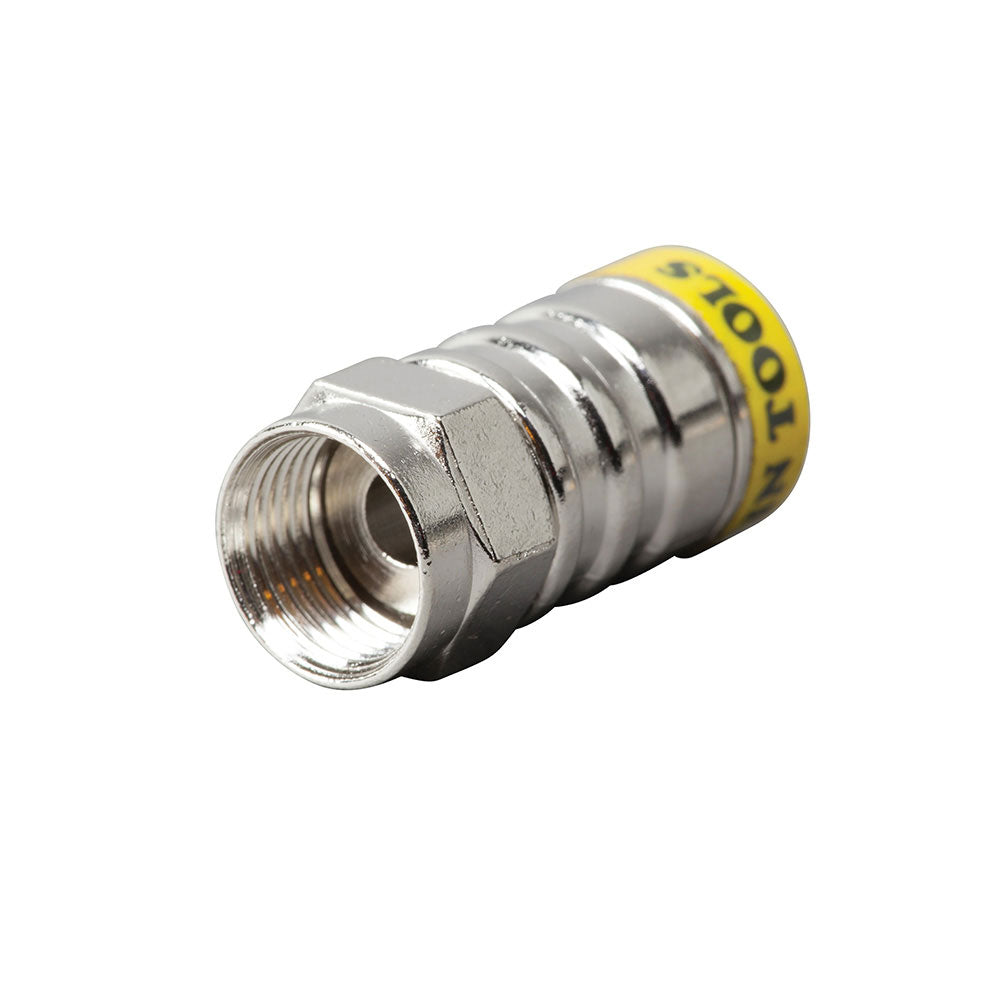 Klein VDV812-627 Push-On F Connectors RG6/6Q 10-Pack - 2