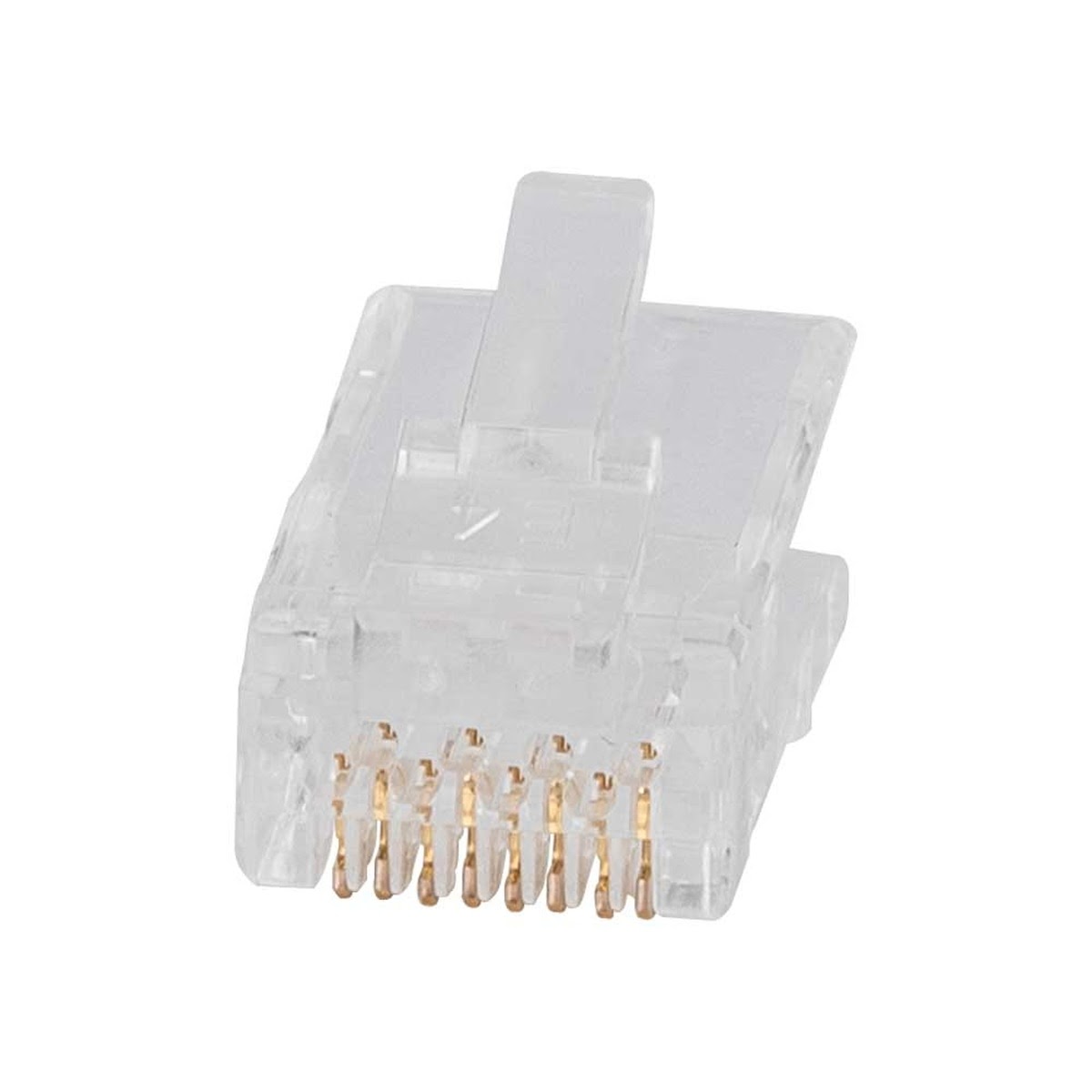 Klein VDV826-704 Pass-Thru Modular RJ45 CAT6A UTP Data Plugs (50 Pack)