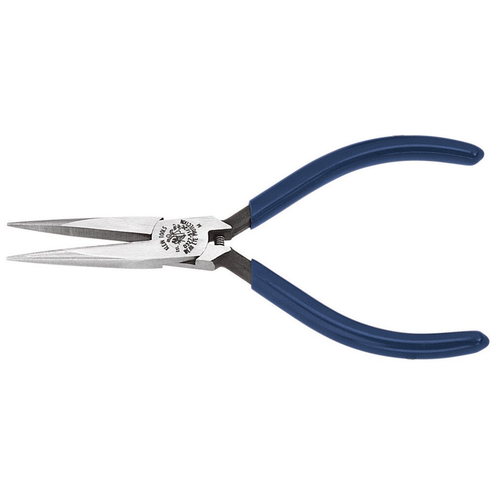 Klein Tools D327-51/2C Long-Nose Pliers, Slim, 1/16" Point Diameter, 5"