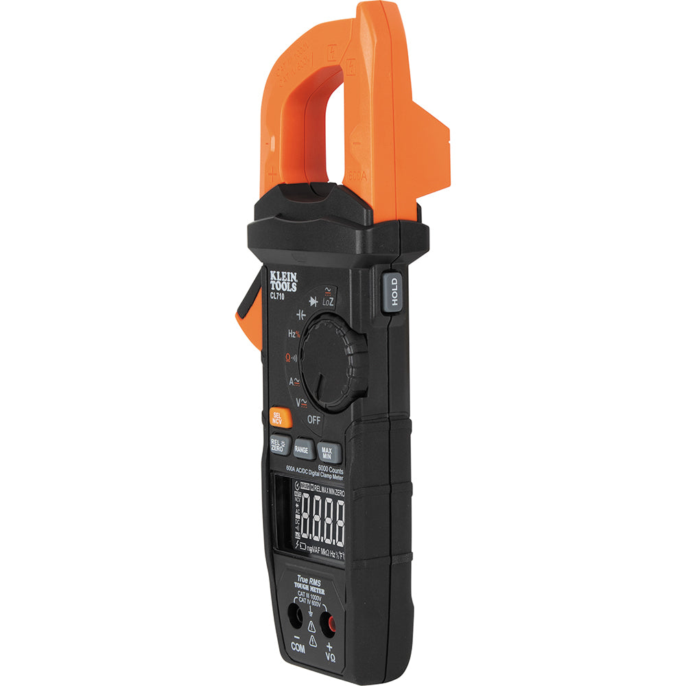 Klein CL710 600A AC/DC Auto-Ranging Digital Pro Clamp Meter - 2