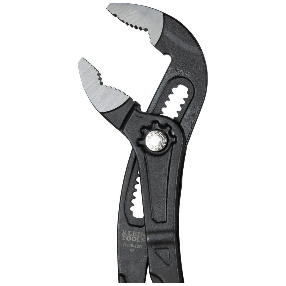 Klein D50512B Quick-Adjust Klaw Pump Pliers, 12" - 3
