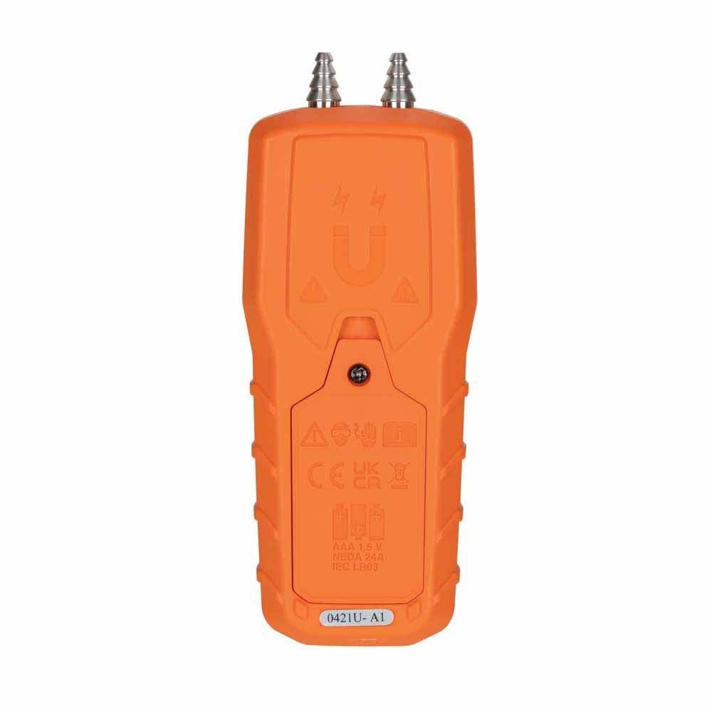 Klein Tools ET180 Digital Differential Manometer with Backlit LCD and Magnetic Mount (1 Each) - 3