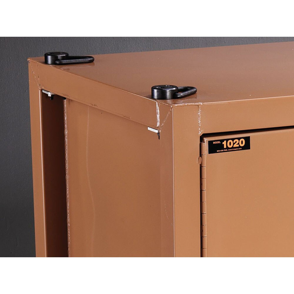 Knaack 1020 66" W x 30" D x 54.5" H, 52 cu ft Monster Box Cabinet Locking Jobsite Tool Storage Cabinet - 6