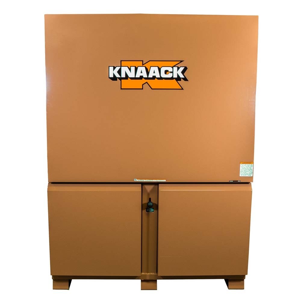 Knaack 119-02-KL 83" H x 60" W x 44" D Model 119-02 Field Station Weatherproof Steel Jobsite Storage Cabinet