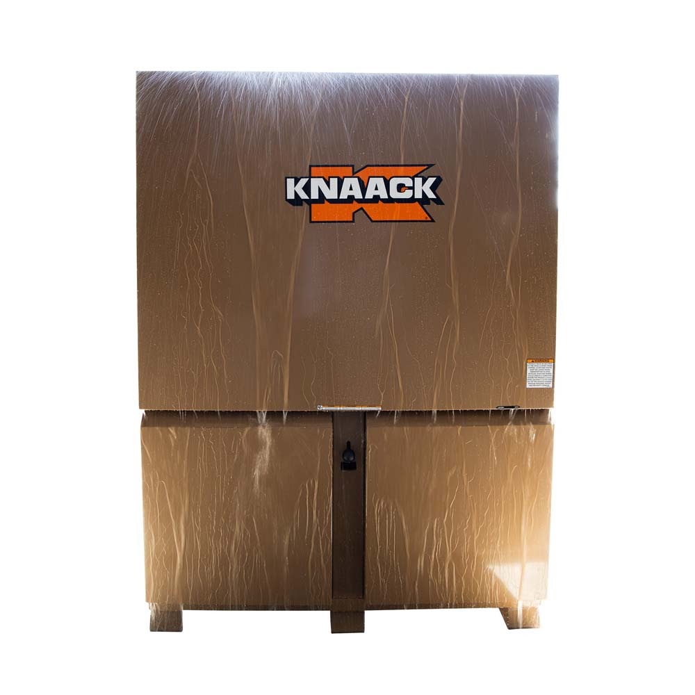 Knaack 119-02-KL 83" H x 60" W x 44" D Model 119-02 Field Station Weatherproof Steel Jobsite Storage Cabinet - 5