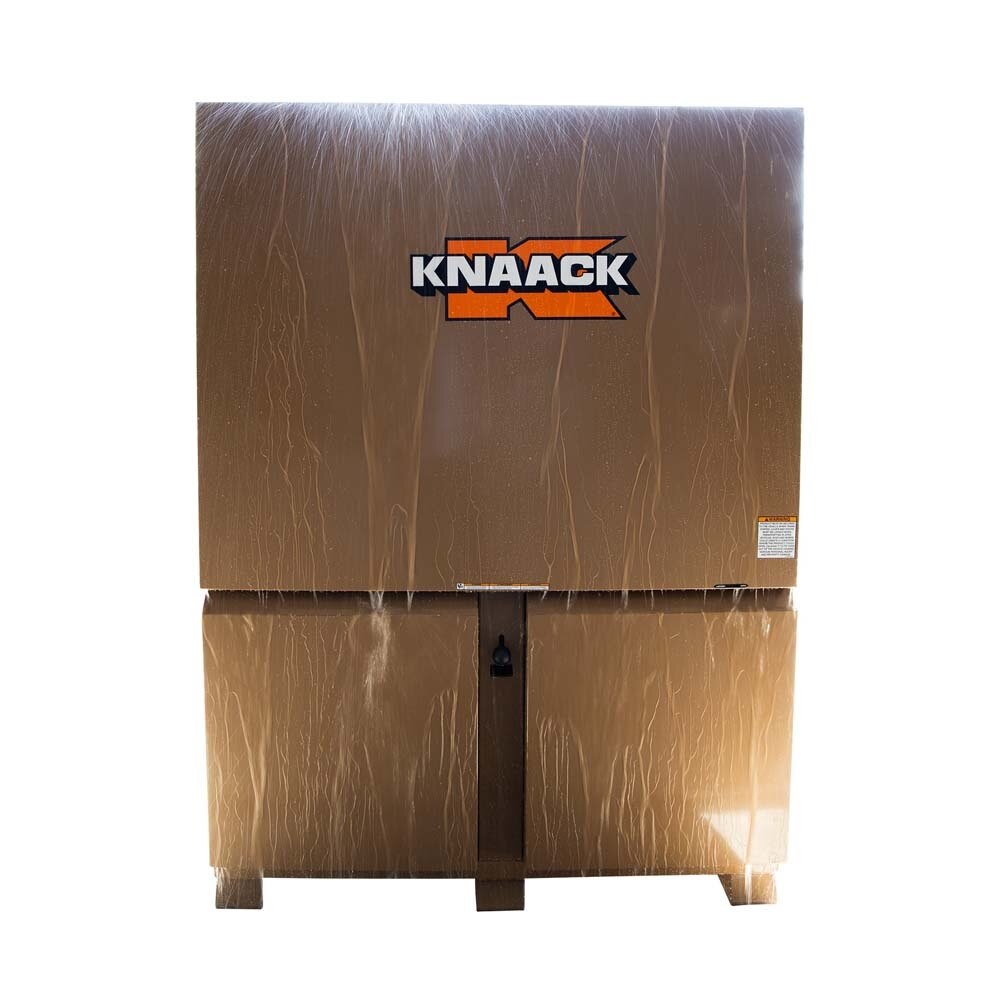 Knaack 119-02-KL 83" H x 60" W x 44" D Model 119-02 Field Station Weatherproof Steel Jobsite Storage Cabinet - 5