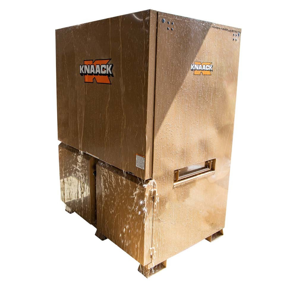 Knaack 119-02-KL 83" H x 60" W x 44" D Model 119-02 Field Station Weatherproof Steel Jobsite Storage Cabinet - 7