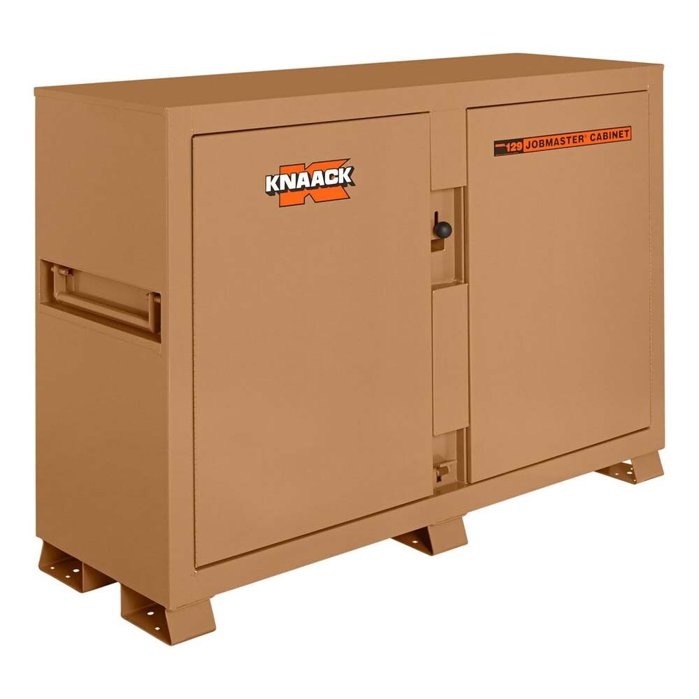 Knaack 129-KL 72" W x 24" D x 51" H, 48 cu ft Model 129 Locking Steel Bin Storage Cabinet