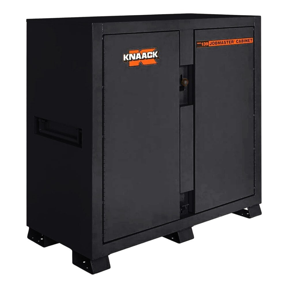 Knaack 139-KL-50NR 60 x 30 x 60", 59.4 cu ft Model 139 Steel Storage Cabinet, Jet Black
