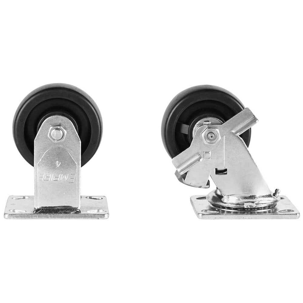 Knaack 495 4" Caster Set with Brakes (4 Pack)