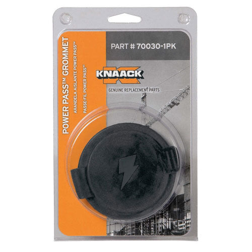Knaack 70030-1PK Power Pass Rubber Capped Grommet for Cable Pass Through (1 Pack)