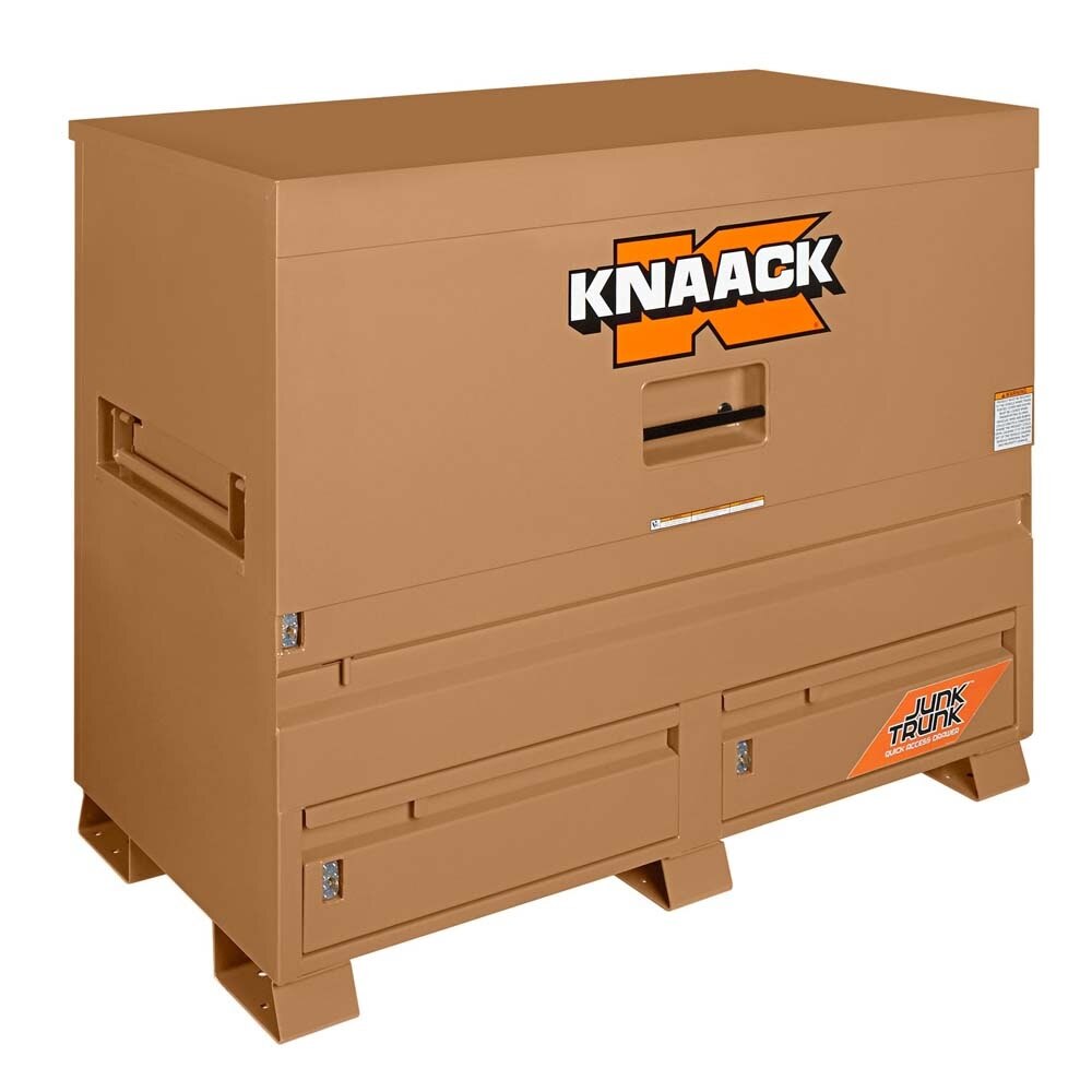 Knaack 89-D-KL 60" x 30" x 49" Model 89-D Piano Box with Junk Trunk Jobsite Storage Box - 5