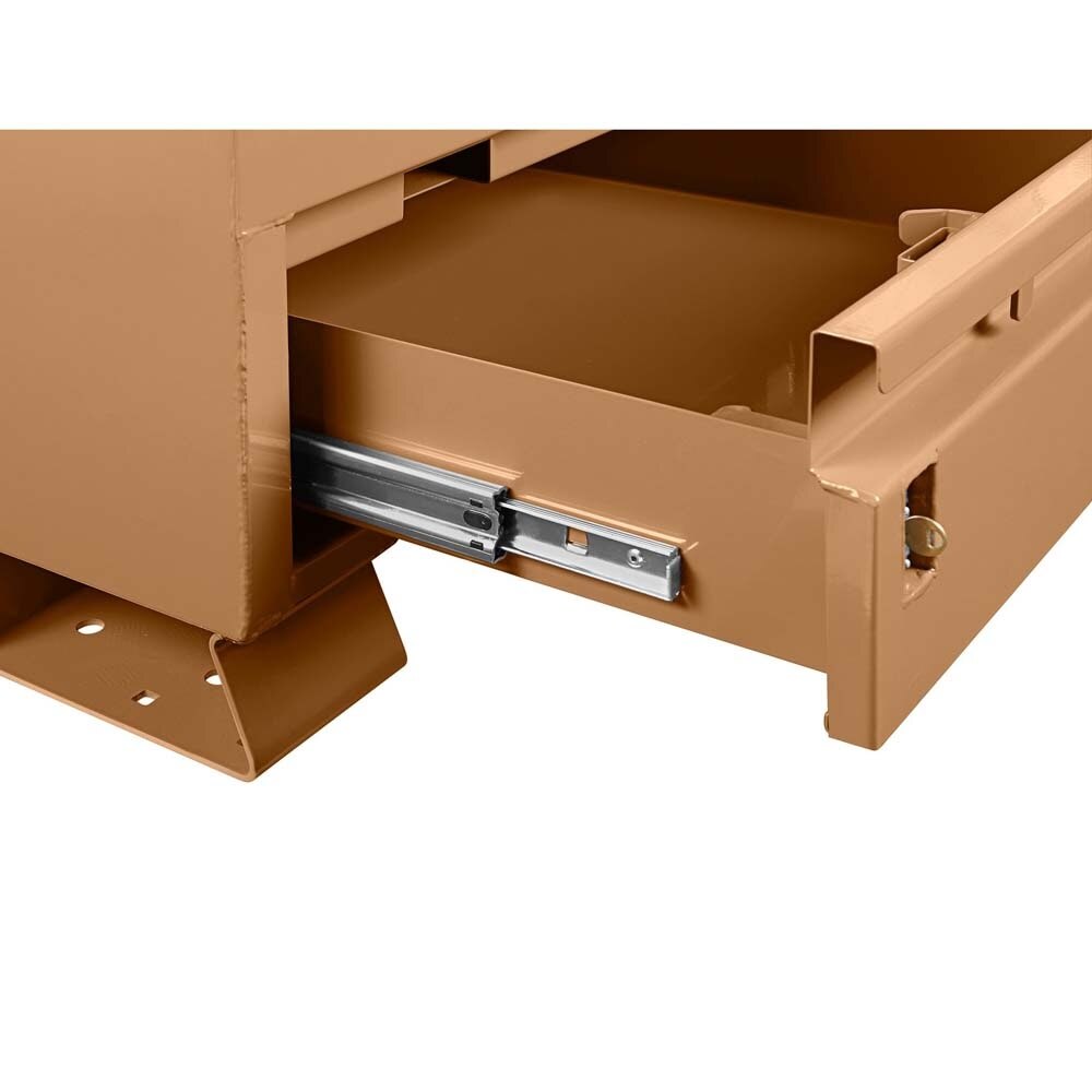 Knaack 89-D-KL 60" x 30" x 49" Model 89-D Piano Box with Junk Trunk Jobsite Storage Box - 7