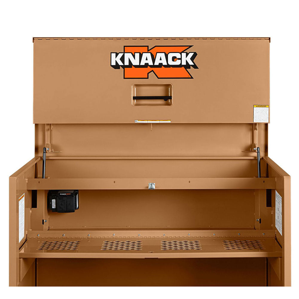 Knaack 89-DH STORAGEMASTER Piano Box with Junk Trunkand ThermoSteel - 7