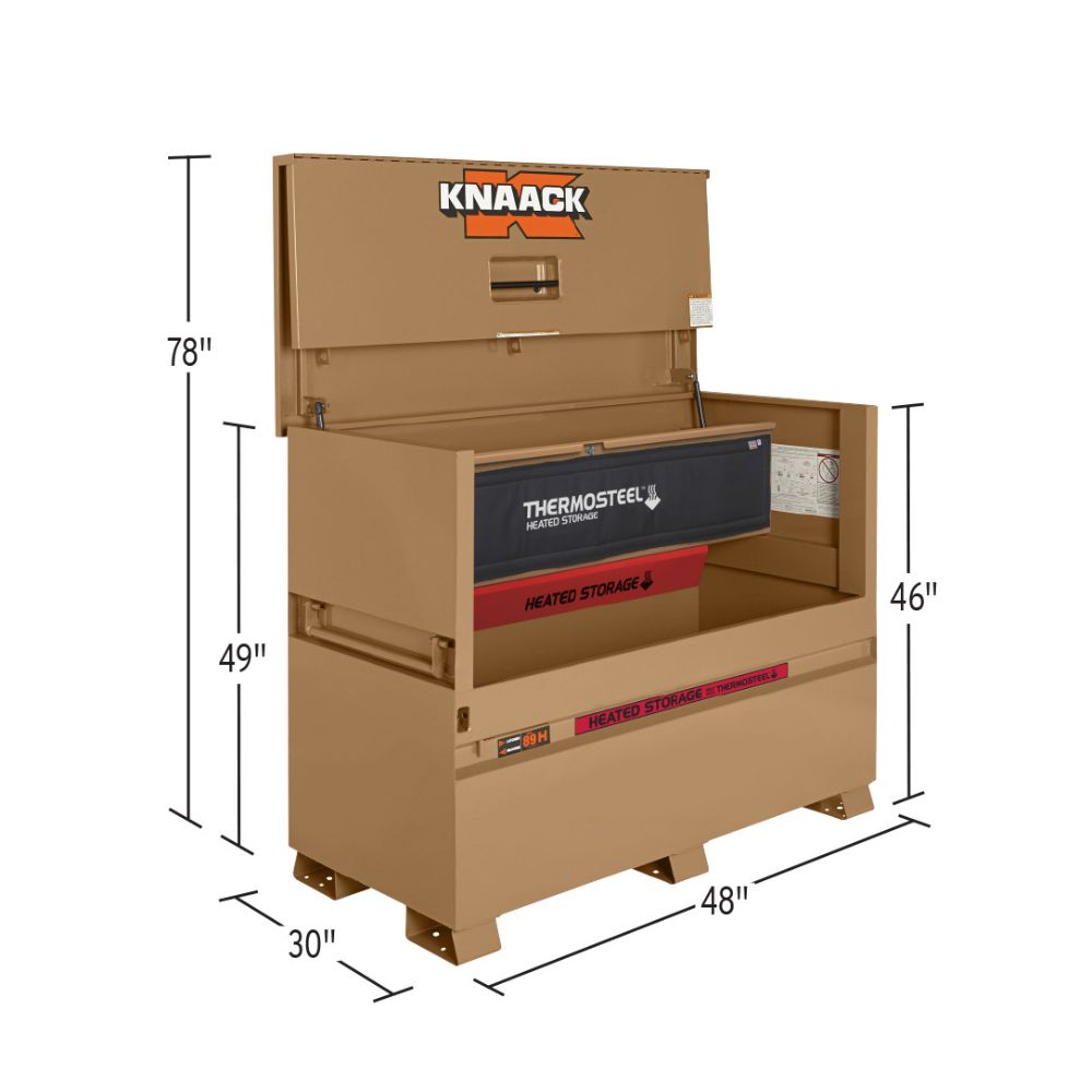 Knaack 89-H STORAGEMASTER Piano Box with ThermoSteel - 3