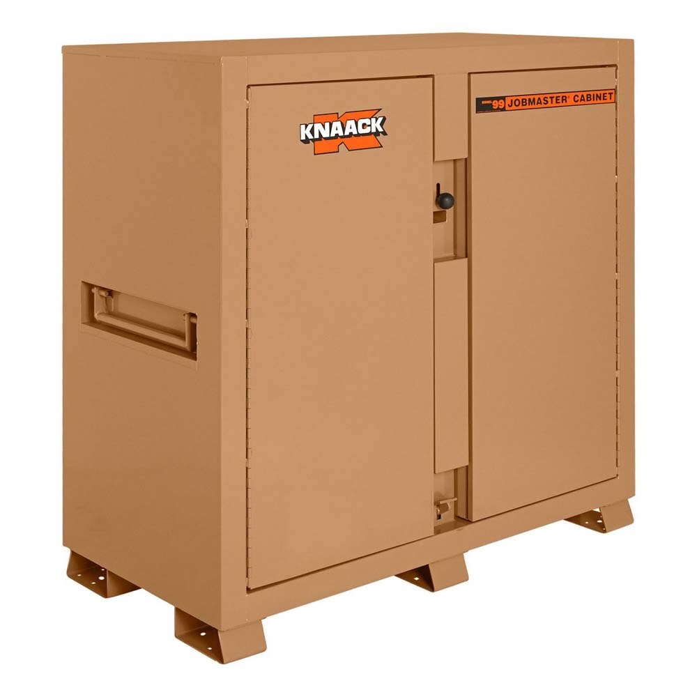 Knaack 99-KL 60" x 30" x 60", 59.4 cu ft Model 99 Locking Jobsite Cabinet (Includes 2 Padlocks)