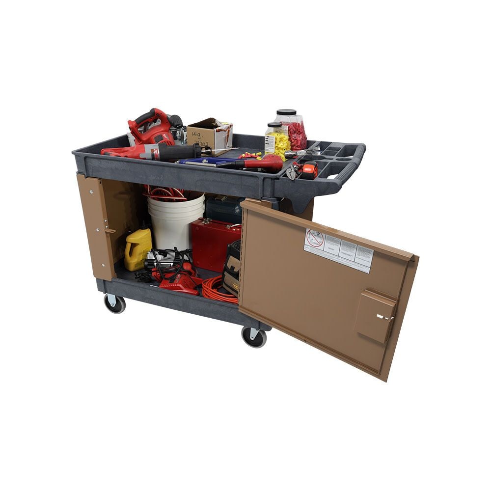 Knaack CA-05 37" x 25.3" x 19.4" Cart Armour Mobile Cart Security Paneling for Jet 140019 Utility Cart - 6