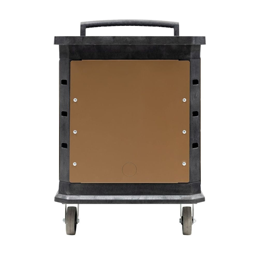 Knaack CA-07 29.9" W x 24.9" D x 21.3" H Cart Armour Mobile Cart Security Steel Paneling for Suncast PUCSD2645 and PUCHD2645 Utility Carts - 2