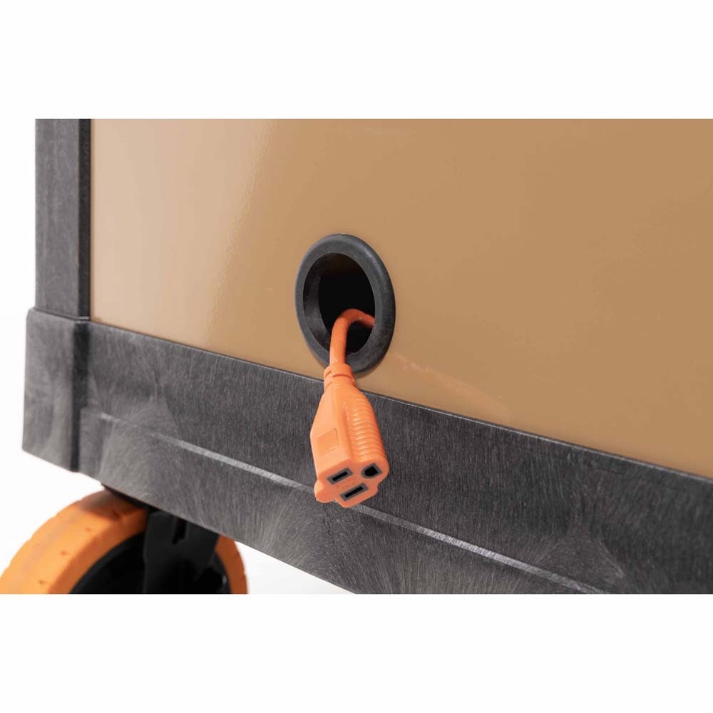 Knaack KAT-01 45.5" x 27" x 37" Armoured Transport Steel Plate Armored Utility Cart 750 lb Load Capacity - 11