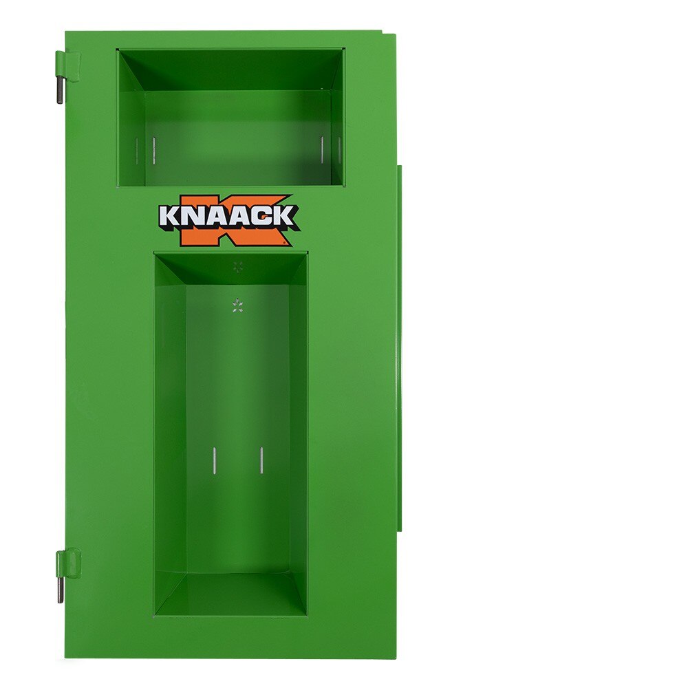 Knaack SKC-01L 51" x 29" x 9" Safety Kage Compartment Door Left with Fire Extinguisher and First Aid Compartments