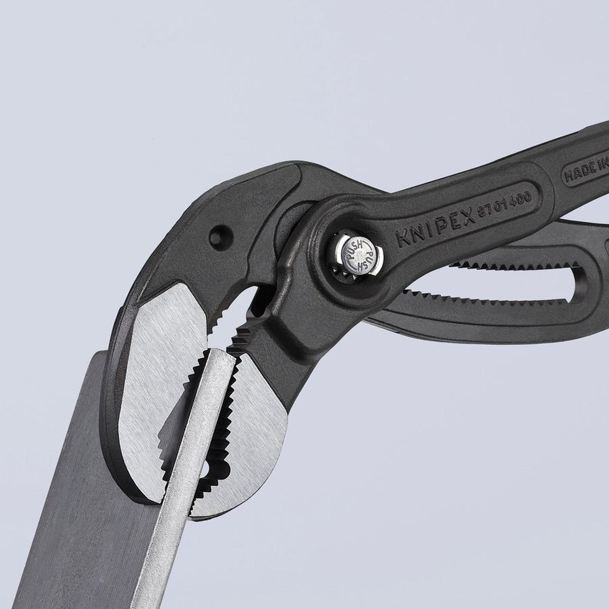 Knipex 09K8701400 16 in. Cobra XL Water Pump Pliers with Push-Button Adjustment - 5