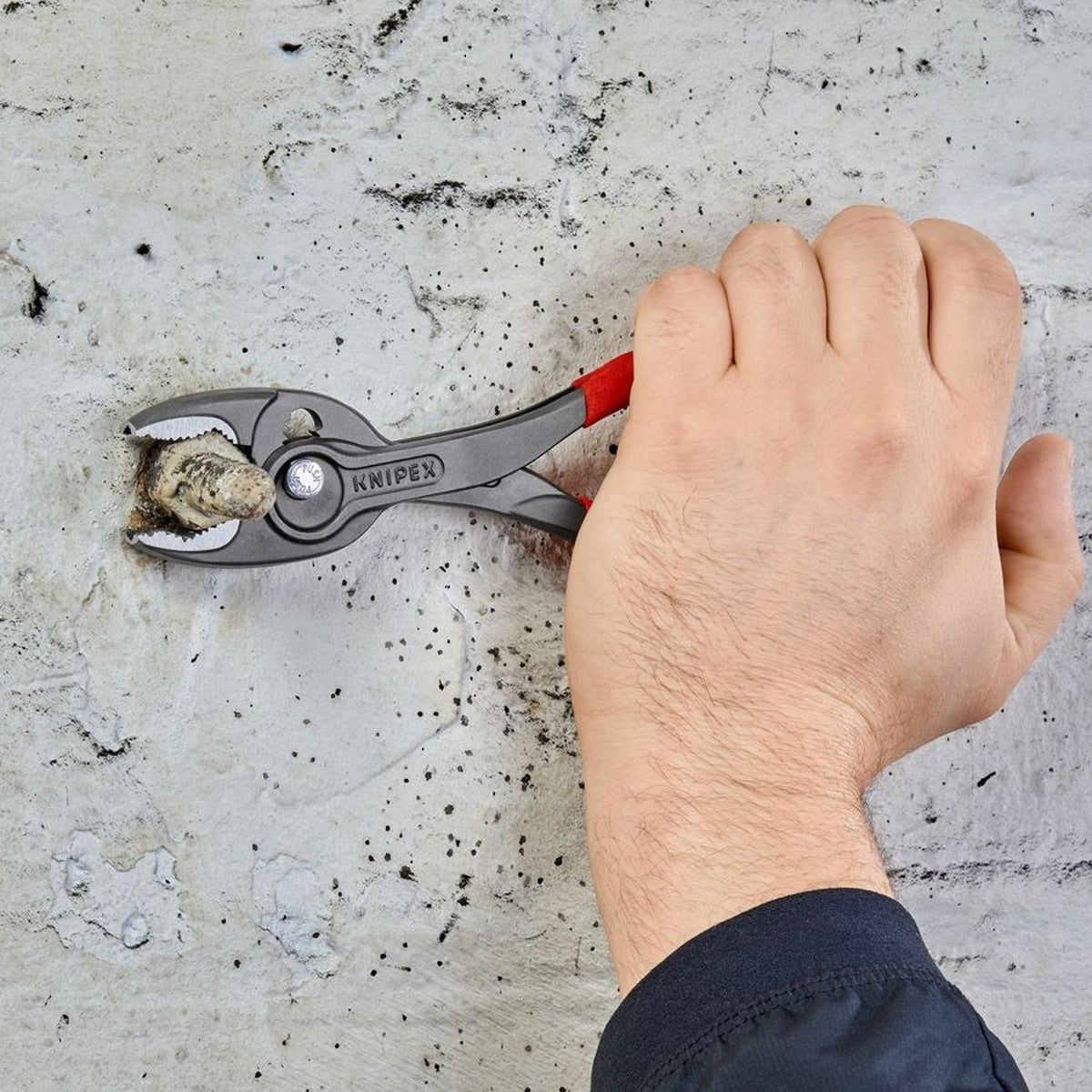 Knipex 82 01 200 8" TwinGrip Serrated Pliers with Front and Side Gripping - 5