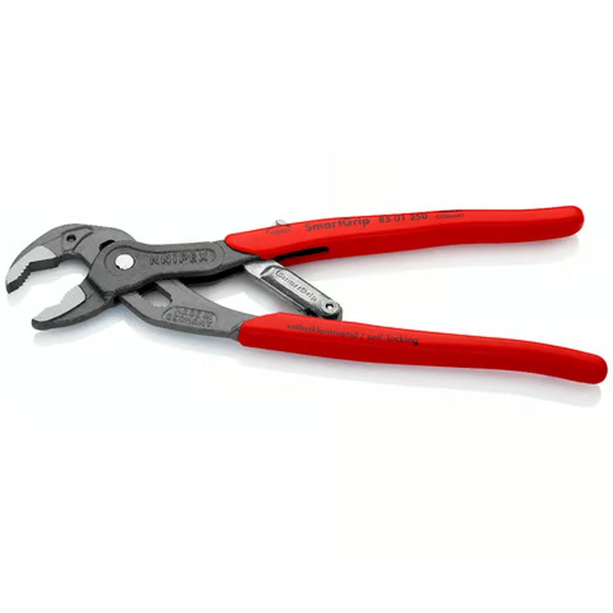 Knipex 85 01 250 Auto Adjusting Water Pump Pliers, SmartGrip with Plastic Handles (1 Piece) - 3