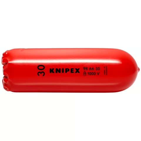 Knipex 98 66 30 Insulated Self Clamping Slip On Cap for Bare Live Cable Ends 30 mm