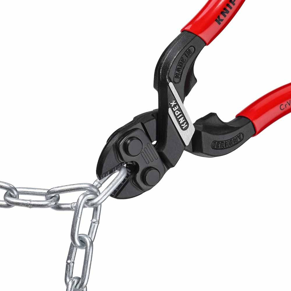 Knipex Tools 71 31 160 6 1/4'' CoBolt S Cutters w/ Notched Blade - 8