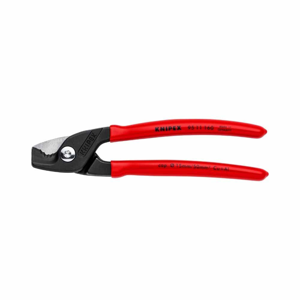 Knipex Tools 95 11 160 6 1/4" StepCut Cable Shears