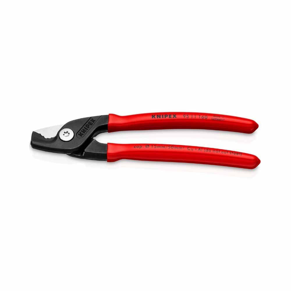 Knipex Tools 95 11 160 6 1/4" StepCut Cable Shears - 2