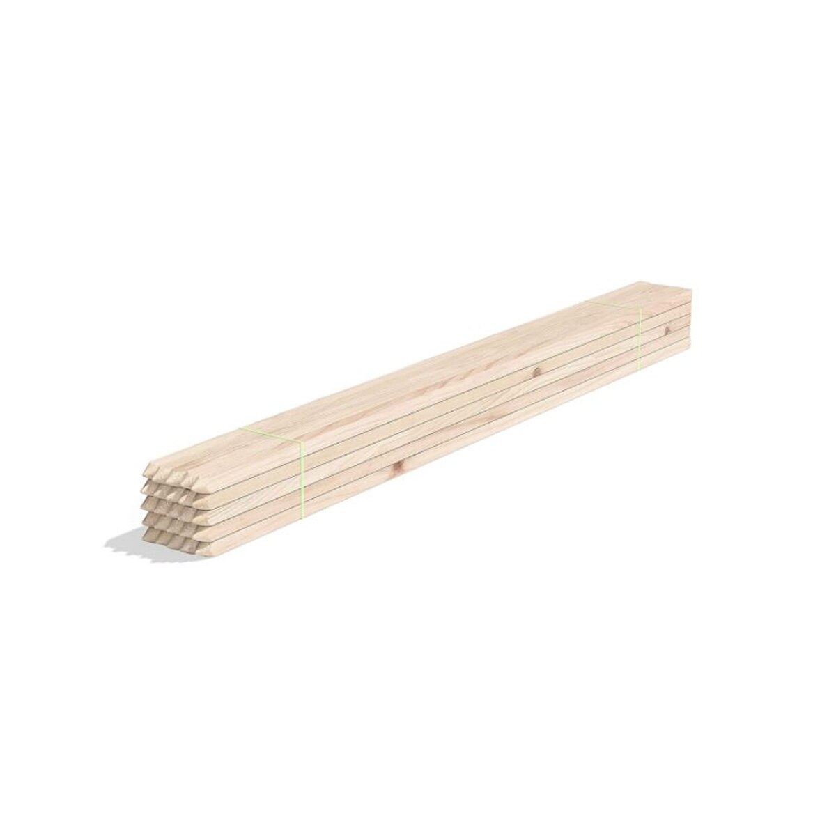 Golden State Wood Stakes 1224S 1" x 2" x 24" Wood Stake (25 Pack)