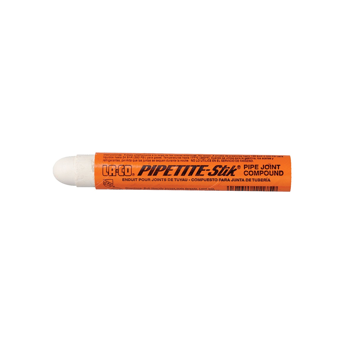 La-Co 11175 Pipetite Stik Pipe Seal, Metal, Standard, 1.25 oz, 144 Pack