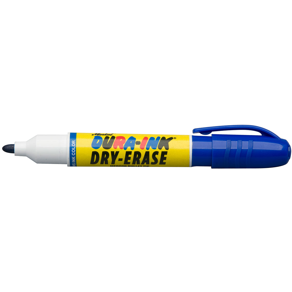 Markal 96572 Dura-Ink Dry Erase, Bullet Tip, Blue, 48 Pack