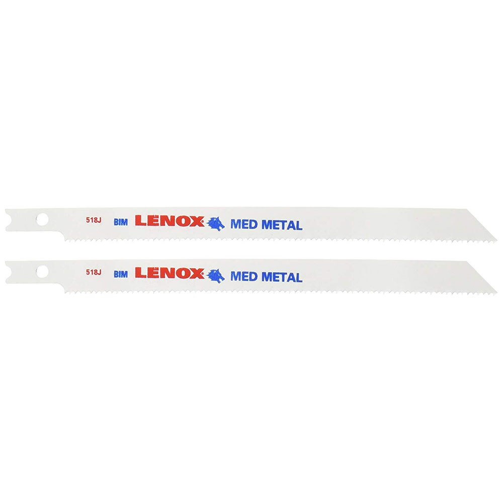 Lenox 20330BT518J 5-1/4" 18 TPI BI-Metal Jig Saw Blades, 2 Pack