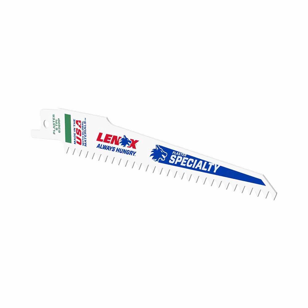Lenox 20570636RP 6" 6 TPI SPECIALTY Reciprocating Saw Blade 5PK