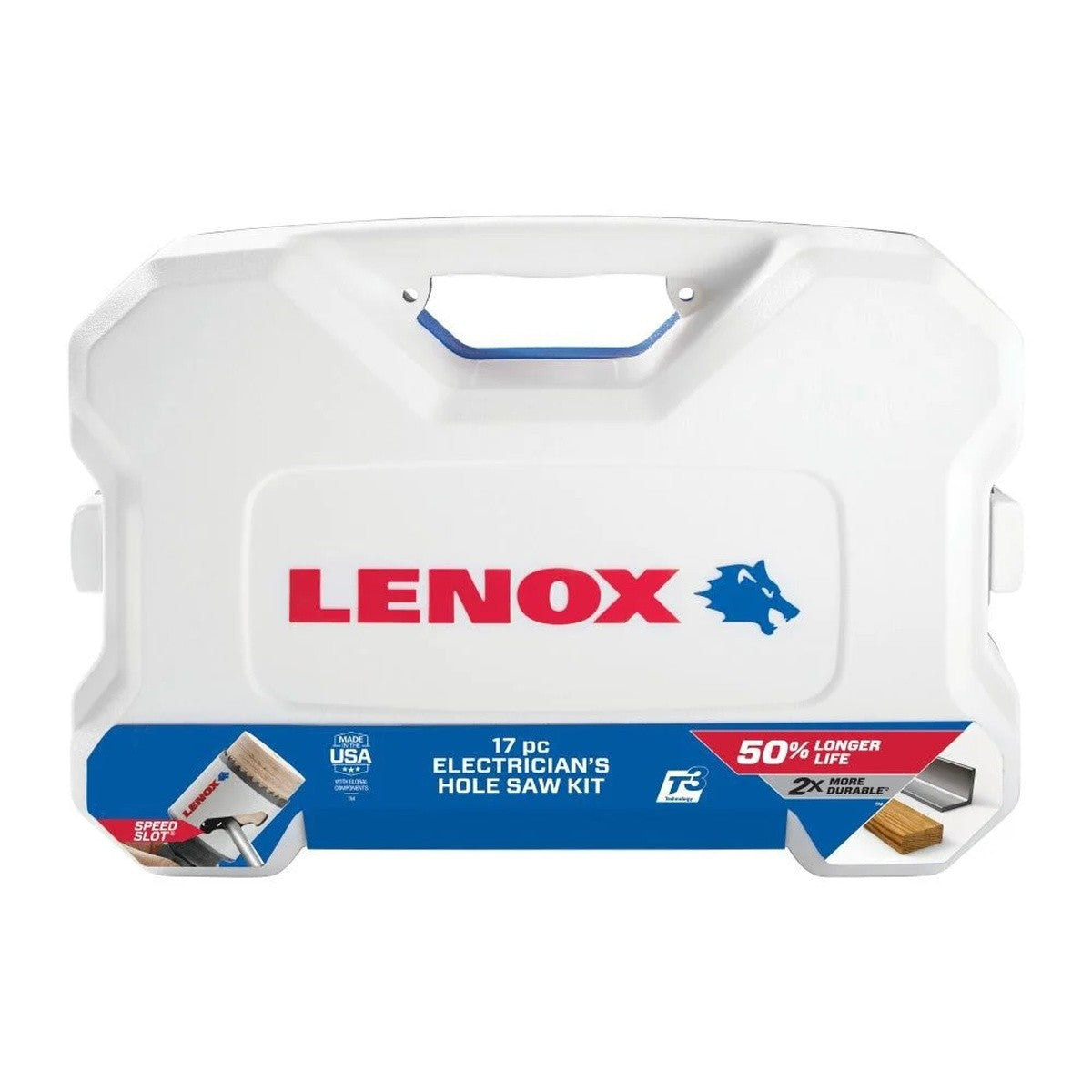 Lenox 308021200L Speed Slot Electricians Hole Saw Kit (17 Piece) - 2