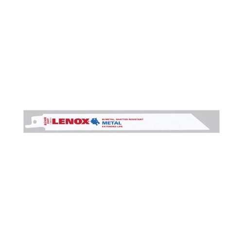 Lenox 824R 8" 24TPI Reciprocating Blade 5Pk