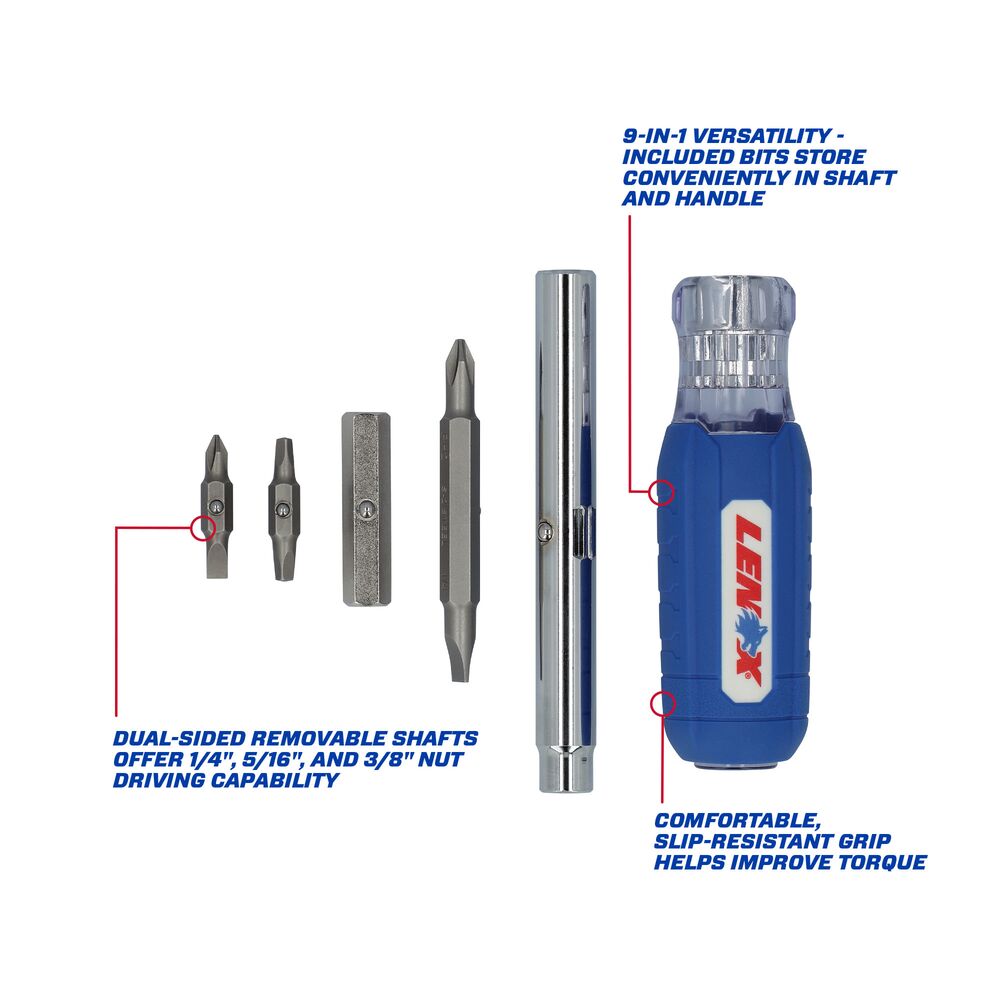 Lenox LXHT68000N 9-IN-1 Multi-Bit Screwdriver - 2